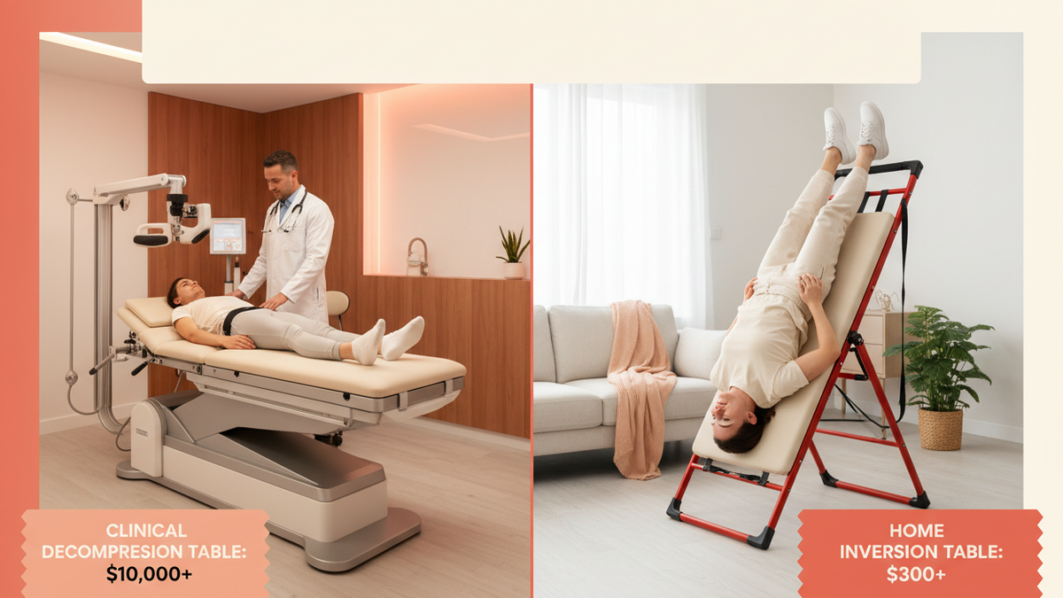 Clinical vs Home Spinal Decompression