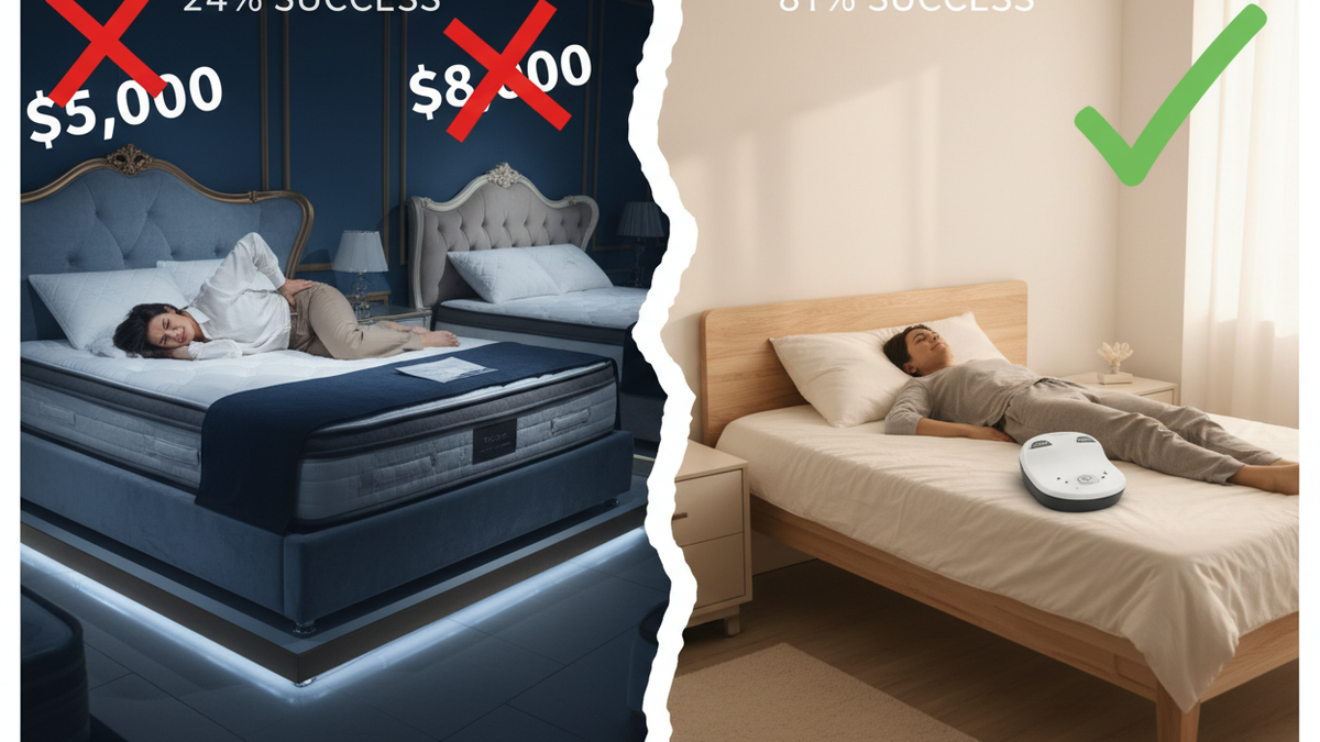 Sleep Experts Reveal: The #1 Material That Stops Back Pain (Not What You Think)
