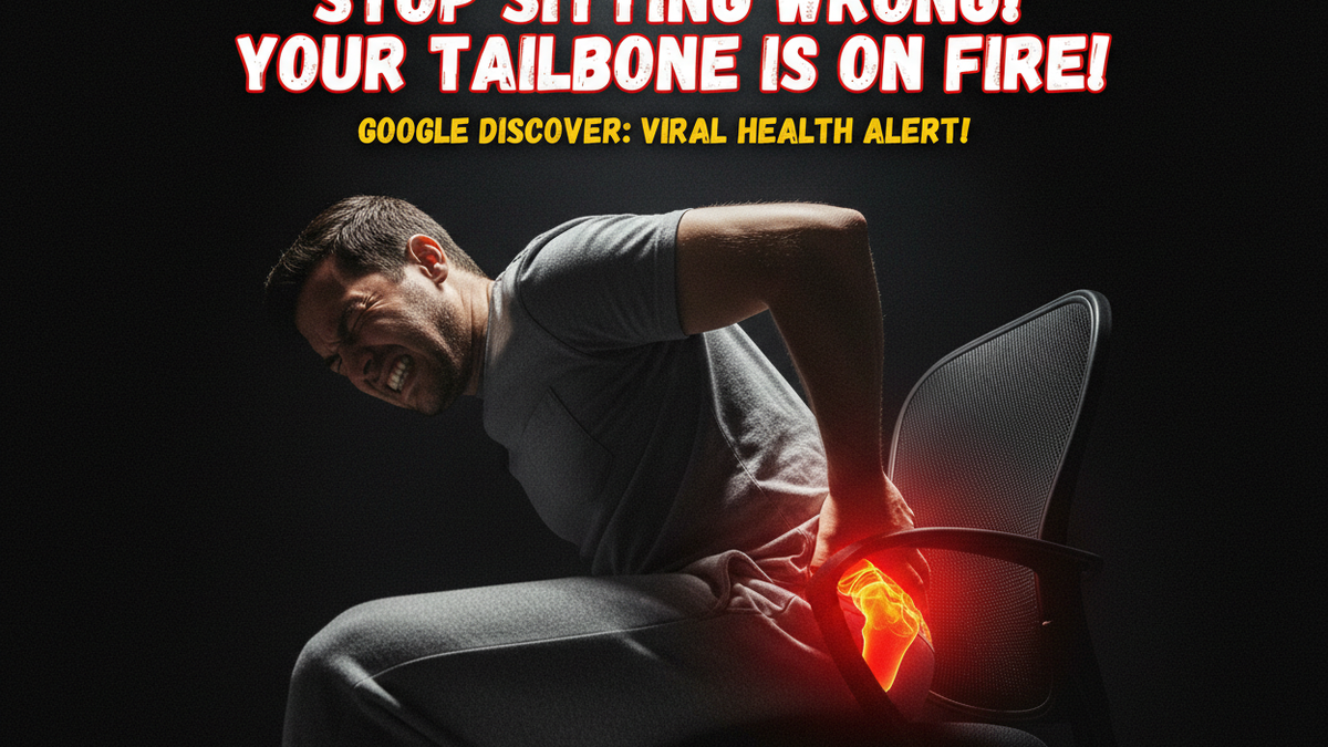 Tailbone Pain When Sitting Relief: 5 Things You Need to Know First