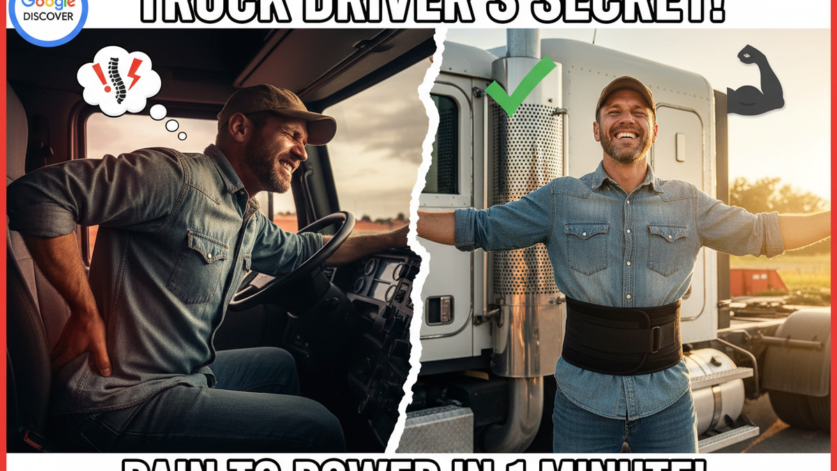 Back Pain Relief for Truck Drivers: 5 Options Compared for Everyday Use