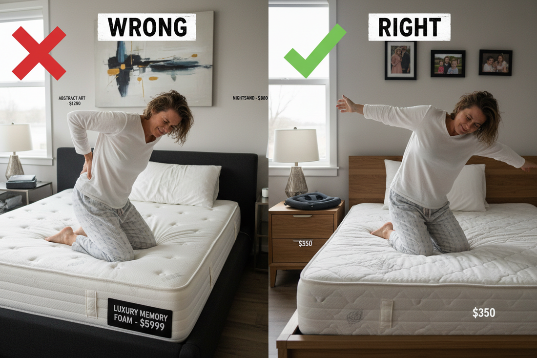 Stop wasting money on expensive mattresses. Discover why 9 out of 10 people still wake up in pain and the $29 solution that actually works. The mattress industry doesn't want you to know this.