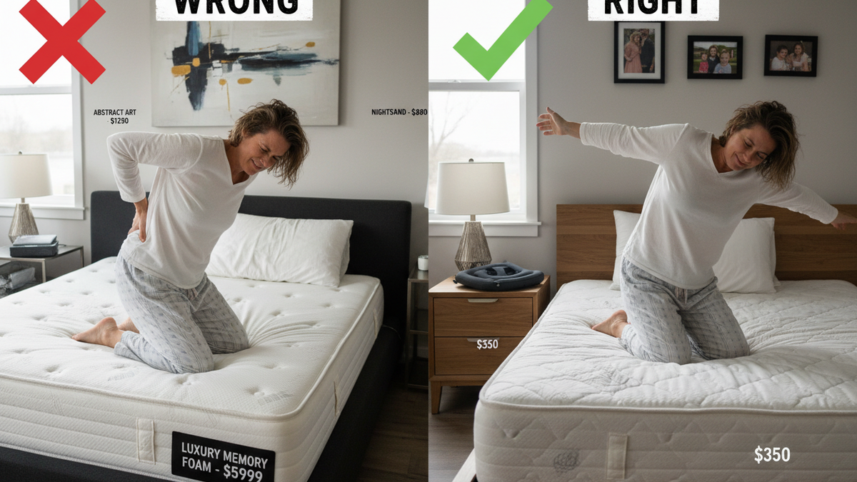 Stop wasting money on expensive mattresses. Discover why 9 out of 10 people still wake up in pain and the $29 solution that actually works. The mattress industry doesn't want you to know this.