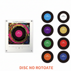 NFC Music Disc Retro Bluetooth Speaker with Acrylic Frame 5
