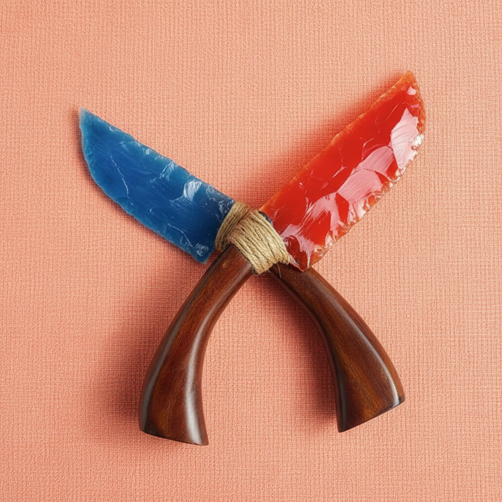 Primitive Pair – Flat Lay
